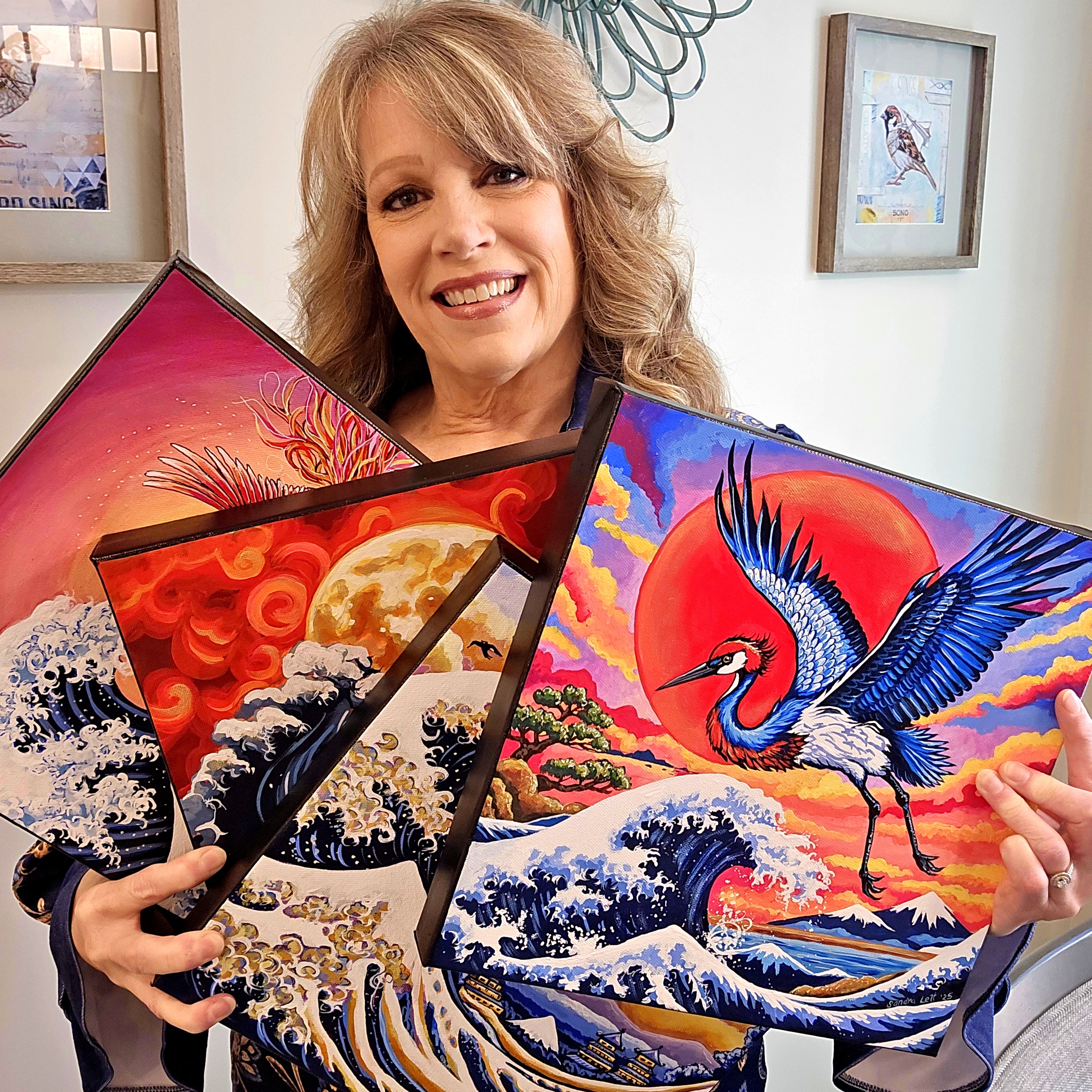 My Asian Wave Art is available tonight in the Show!